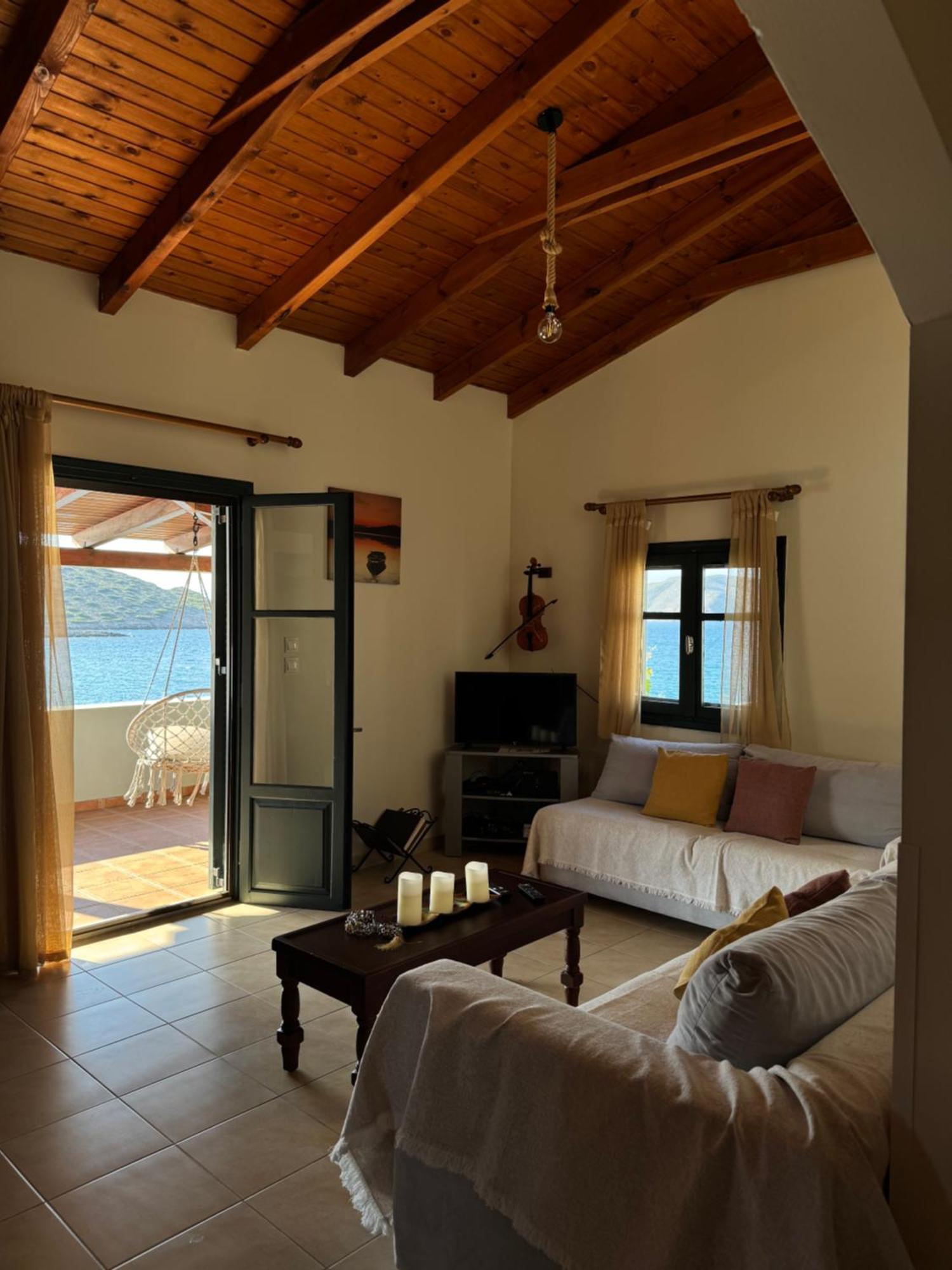 Tholos Alexandra'S Beachfront House Kavoúsion Екстериор снимка
